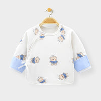 Newborn Baby Autumn And Winter Baby Clip Cotton Birth Half Back Clothes