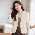 Coffee Colored Short Blazer For Women
