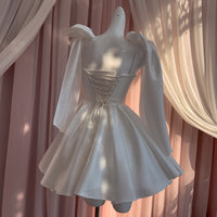 Strapless Cocktail Dress Birthday Party Gown