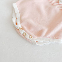 Girl Baby Bow Long Sleeve Jumpsuit