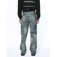 Men's Casual Design Street Washed Jeans