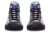 Printed Couple High-top Canvas Shoes