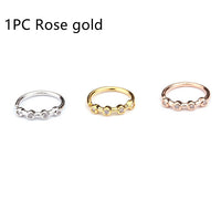 1 Pcs 0.8x8mm Nose Piercing Body Jewelry Part Nose Hoop Nost