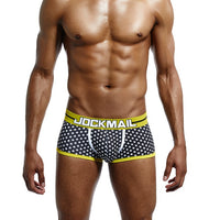 Men's Fashion Print Cotton Boxer Briefs