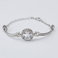 Women's Casual Diamond Quartz Bracelet Watch