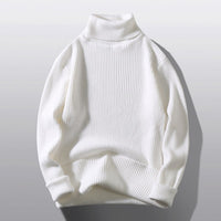 Sweater Loose And Simple Bottoming Striped Knitwear