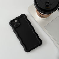 Cream Wind Phone Case Solid Liquid