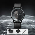 Quartz Watch Mens Business Gift Set Box