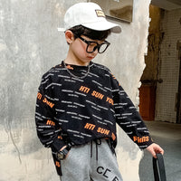Cotton Sweater, Foreign Style Tops, Children's Bottoming Shirt Tide