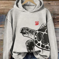 Womens Stylish Casual Crew-neck Hoodie