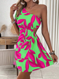 Women's New Stylish Off-Shoulder Hollow-Out Dress