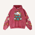 Fashion Casual Printed Polyester Sweater