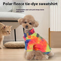 Tie Dye Puppy Clothes Autumn And Winter
