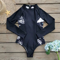 Women's Long-sleeved One-piece Diving Suit