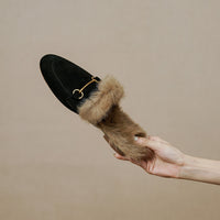 Fluffy Sheep And Suede Bunny Slippers