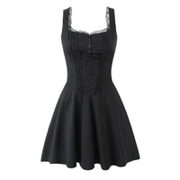 French-style Sexy V-neck Low-cut Slip Dress For Women