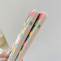 Creative Cartoon Little Bear Flowers Phone Case