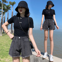 Women's Wide-leg Denim Shorts