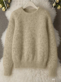 Soft Cozy Loose-fitting Casual Thin Knit Sweater