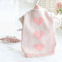 Dog Clothes Autumn And Winter Clothes Cat Princess Sweater Cardigan