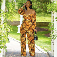 Fashion Sexy One-Shoulder Jumpsuit