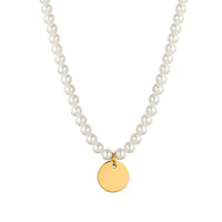 Women's Simple All-Match Freshwater Pearl Necklace