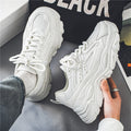 Men's Casual Shoes Hong Kong Style Shoes Breathable Increased