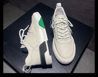 Men's Vintage Leather Platform Casual Shoes