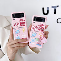 Ins  Cake Illustration Folding Screen Phone Case