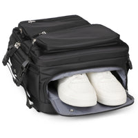 Mens Large-Capacity Business Backpack With Dry-Wet Separation Compartments