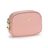 Women's Genuine Leather Coin Purse Petite Cute And Handheld Mini Size