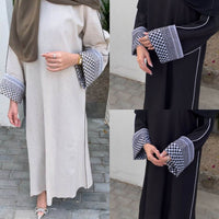 Dubai Middle East Turkey Dubai Stitching Series Elegant Dress