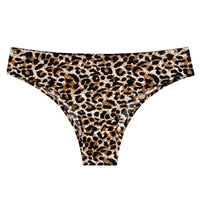 Printed Ice Silk Seamless Low-waist One-piece Thin Breathable Briefs