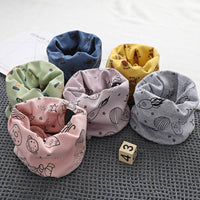 Cotton Autumn And Winter Windproof Warm Cartoon Bandana