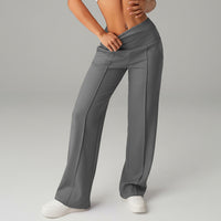 High-waisted Loose-fitting Wide-leg Womens Sweatpants