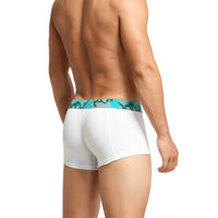 Men's Boxer Briefs Camo Belt Low Waist Cotton