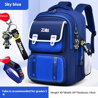 Schoolbag Boy Elementary School Students Three Four To Six Grade