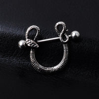 Fashionable Piercing Jewelry Alternative Style Nipple Pins And Nipple Rings