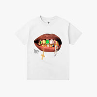 Womens All-Match Loose Short-Sleeve T-Shirt With Printed Letters