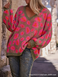 Fashion Knitwear Casual Plus Size Sweater For Women