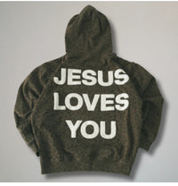Drop-shoulder Sleeve Casual Sports Hoodie Sweater