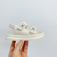 Girls Fashion Rhinestone Printing Princess Sandals