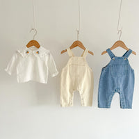 Loose Fitting Girls' Cotton Jeans