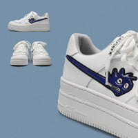 White Shoes Men's Double Bottom Breathable Platform Sneakers