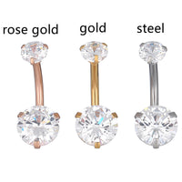 Stainless Steel Navel Stud Human Body Piercing Accessories