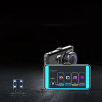 Touch Screen Front And Rear Dual Lens Driving Recorder