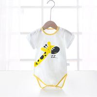 Men's And Women's Baby Short-sleeved Romper Romper
