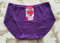 One Piece Ruffle Panties Women's Solid Color Seamless Cotton File
