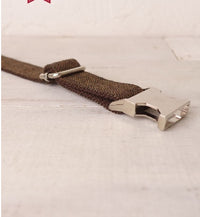 New Alloy Buckle Pet Dog Ring Thickened Dog Collar Bite-resistant Pet Dog Ring Pet Hand Holding Rope