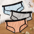 Cute Girl Pure Cotton Heart-shaped Seamless Briefs